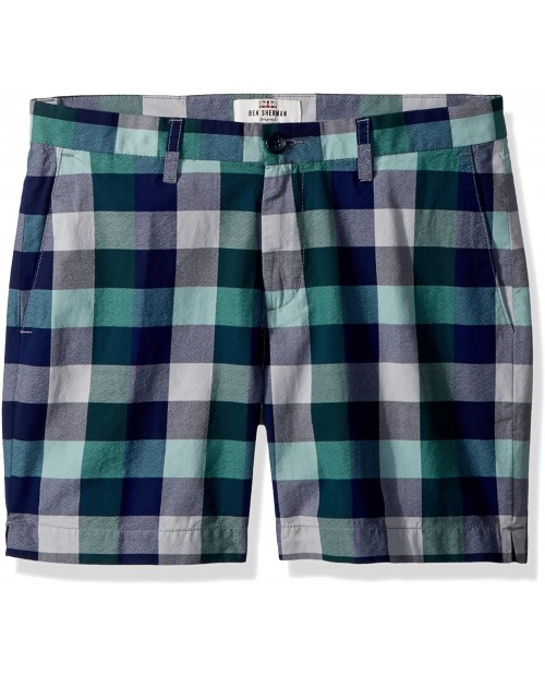 Ben Sherman Men's Check Woven Shorts at Men’s Clothing store