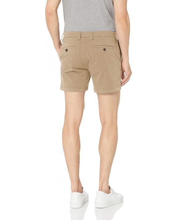 Brand - Goodthreads Men's Slim-Fit 5 Inseam Flat-Front Comfort Stretch Chino Shorts
