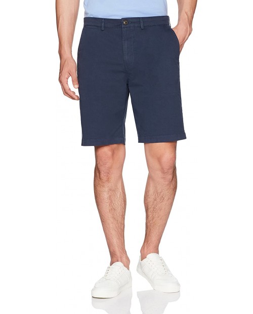  Brand - Goodthreads Men's Slim-Fit 9 Inseam Flat-Front Comfort Stretch Chino Shorts