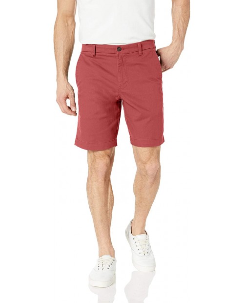 Chaps Men's 9 Inseam Stretch Twill Short at  Men’s Clothing store