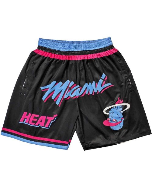 Heat Basketball Jersey Shorts Men's and Women's Retro Jersey Shorts are Suitable for Training Games at  Men’s Clothing store