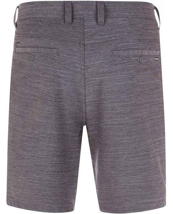 Hurley Men's H2O-Dri Cutback 21 Walkshort Dark Grey 34 at Men’s Clothing store