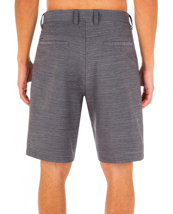 Hurley Men's H2O-Dri Cutback 21 Walkshort Dark Grey 34 at Men’s Clothing store