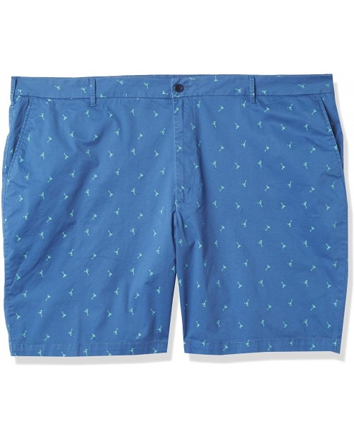 IZOD Men's Big and Tall Saltwater 9.5 Stretch Printed Short at  Men’s Clothing store