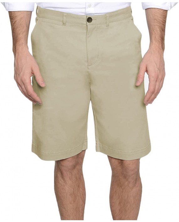 J.A.C.H.S Men's Flat Front Chino Short at Men’s Clothing store