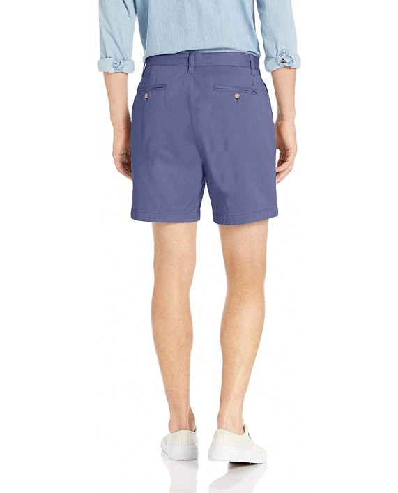 Nautica Men's Classic Fit Flat Front Stretch 6 Inch Deck Short at Men’s Clothing store