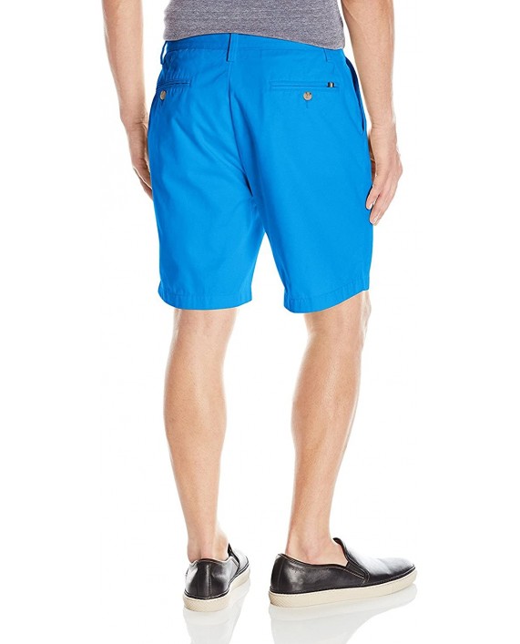 Nautica Men's Classic Fit Flat Front Twill Deck Short at Men’s Clothing store
