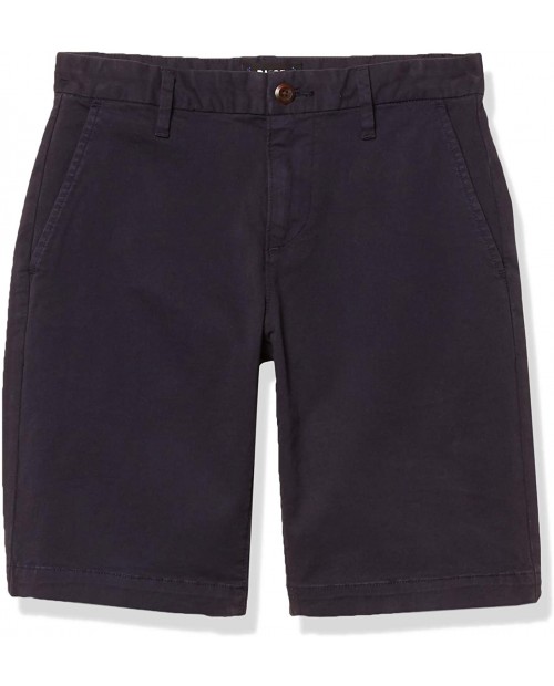 PAIGE Men's Thomspon Flat Front Chino Short at  Men’s Clothing store