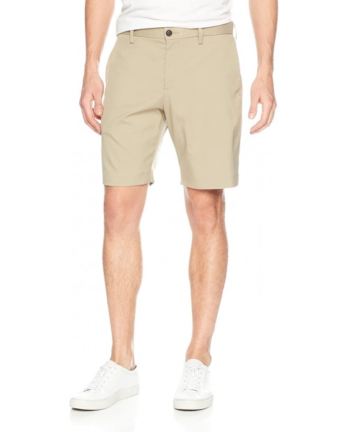 Perry Ellis Men's Slim Fit Stretch Solid Iridescent Short at  Men’s Clothing store