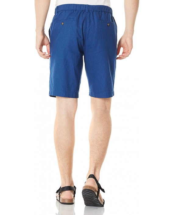Ross&Freckle Men's Drawstring 10 Inseam Shorts Casual Classic Fit Short