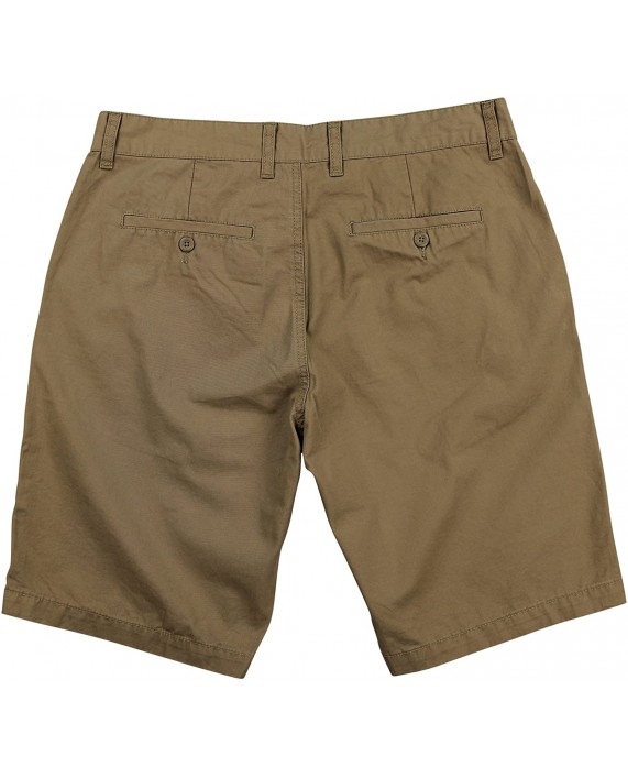 Urban Boundaries Men's Flat Front Chino Shorts at Men’s Clothing store