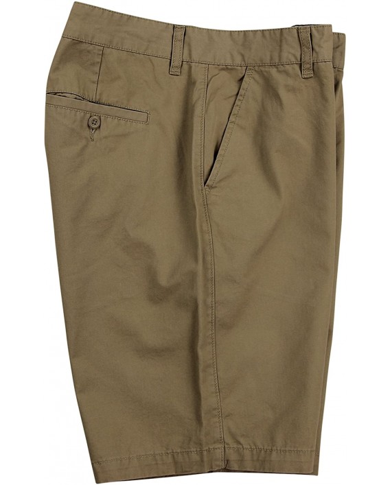 Urban Boundaries Men's Flat Front Chino Shorts at Men’s Clothing store