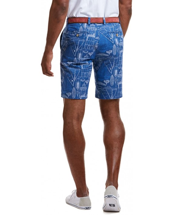 Vineyard Vines Men's 9 Summer Club Shorts 30 Cape Cod Printed Moonshine at Men’s Clothing store