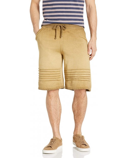 WT02 Men's Surface Dyed French Terry Shorts at  Men’s Clothing store