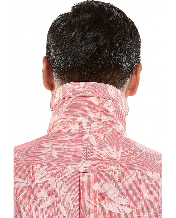 Coolibar UPF 50+ Men's Aricia Sun Shirt - Sun Protective at Men’s Clothing store