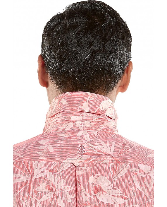 Coolibar UPF 50+ Men's Aricia Sun Shirt - Sun Protective at Men’s Clothing store