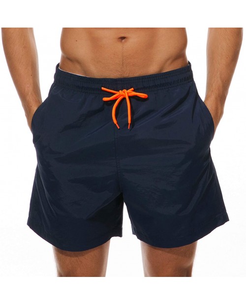ECGK Men's Swim Trunks Quick Dry Beach Shorts with Pockets Swimsuits for Men |