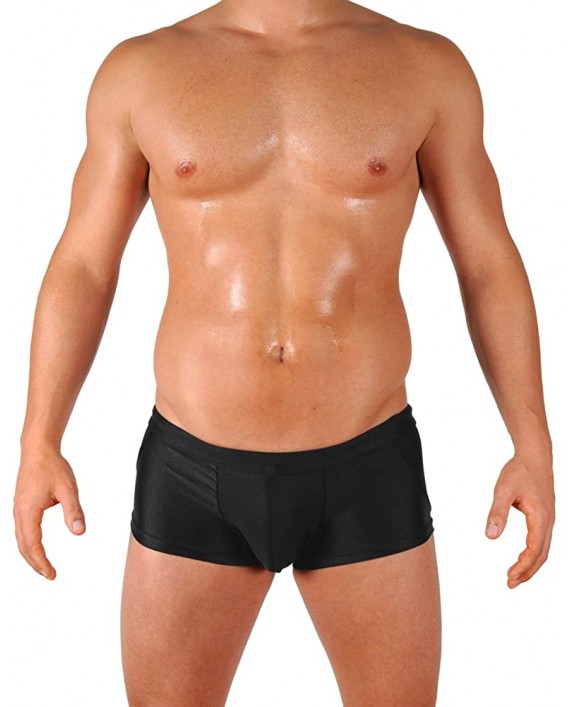 Gary Majdell Sport Mens Competition Style Boxer Brief Swimsuit with Front Pouch |