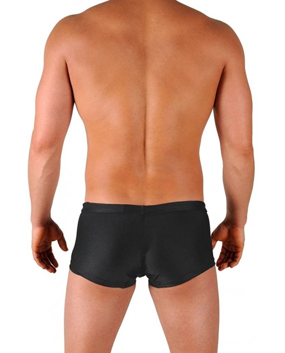 Gary Majdell Sport Mens Competition Style Boxer Brief Swimsuit with Front Pouch |