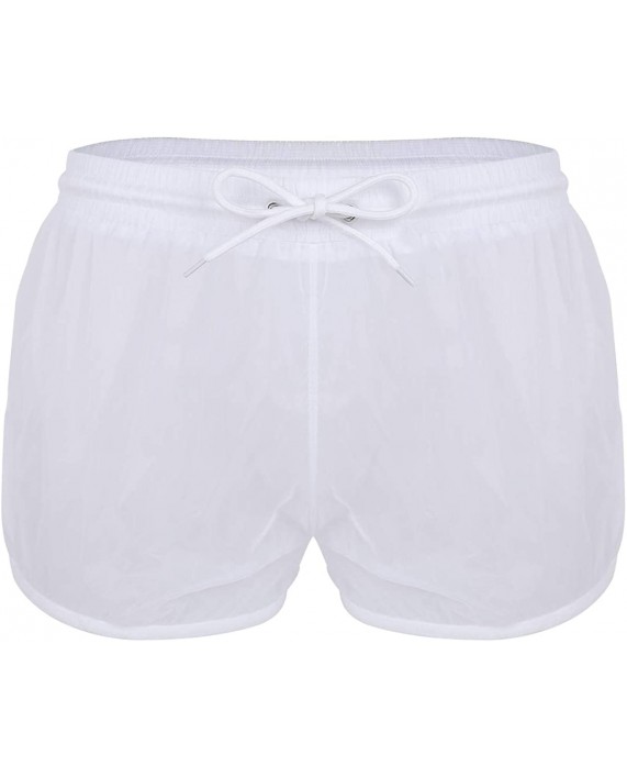 LiiYii Men's Waterproof Boxer Shorts Lounge Pants Drawstring Swim Beach Underwear |