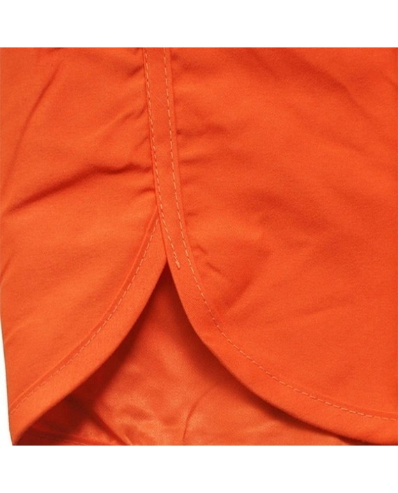 Men's Sports Shorts Fashion Classic Logo Swimwear Football Boxer Shorts Leisure Quick-Drying Board Shorts Orange |