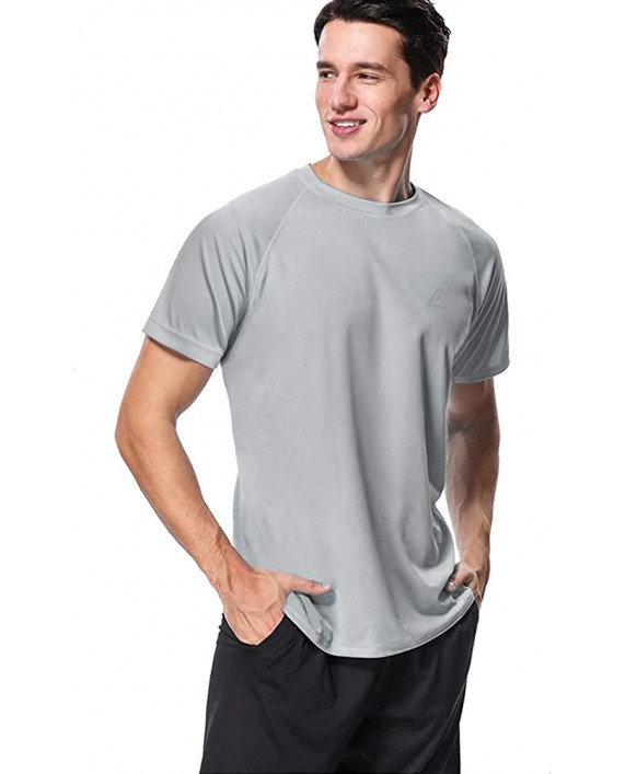 Men's UPF 50+ UV Sun Protection T Shirts Quick Dry Short Sleeve Swim Shirt Athletic Tee Rash Guard Workout Sport Running |