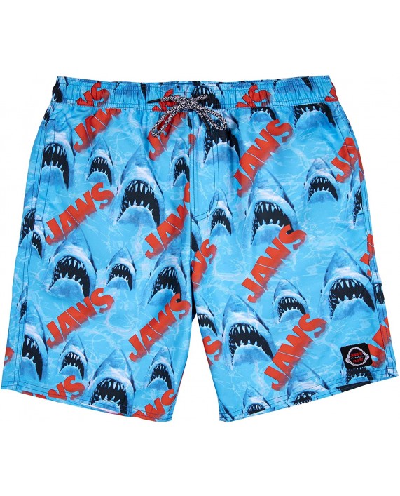NEFF Men's Jaws Shark Hot Tub Swim Surf Shorts