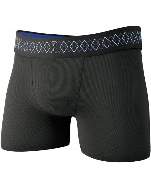 Performance Compression Boxer Shorts + Built-in Inner Sports Brief for Athletic Training