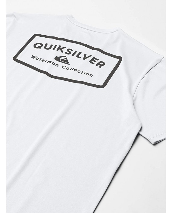 Quiksilver Men's Gut Check Short Sleeve Rashguard UPF 50+