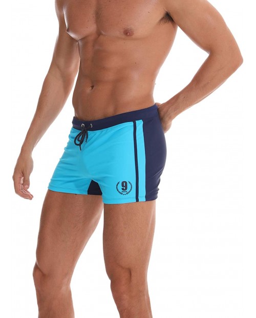 SALENT Men's Swim Briefs Sexy Swimsuits Swim Trunk Short Quick Dry Boardshort Athletic Swimwear |