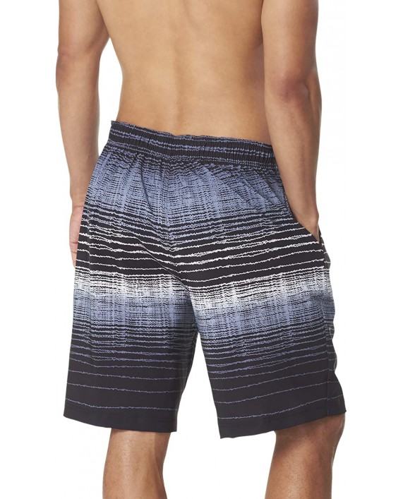 Speedo Men's Swim Trunk Knee Length Boardshort Active Flex E-Board Printed