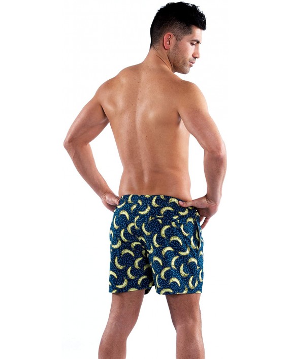 Third Wave Mens Swim Trunks - Quick Dry Swim Shorts for Men with a Slim Fit and 5 Inch Inseam for Beach and Swimming |
