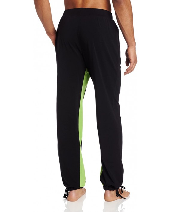 BOSS HUGO BOSS Men's Contrast Color Lounge Pant Black Small at Men’s Clothing store Pajama Bottoms
