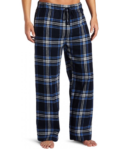 Bottoms Out Men's Flannel Sleep Pant-Navy Small Check at  Men’s Clothing store