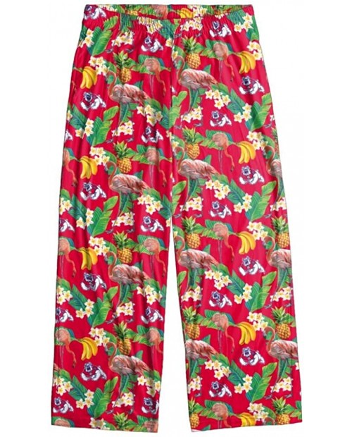 Fresno State Bulldogs Men's Scatter Pattern Floral Pajama Lounge Pants Large 36-38 at Men’s Clothing store