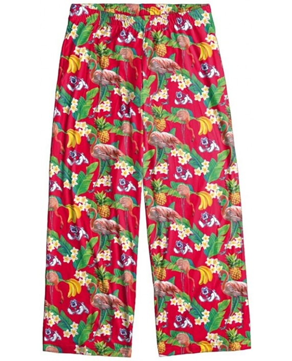 Fresno State Bulldogs Men's Scatter Pattern Floral Pajama Lounge Pants Large 36-38 at Men’s Clothing store