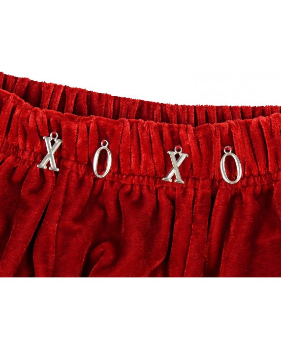 Intimo Mens Trunk XOXO Pajama Shorts Underwear Small Red at Men’s Clothing store