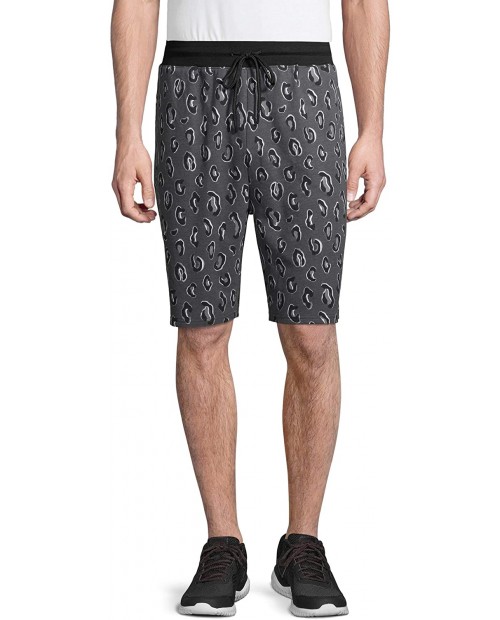 Leopard Gray Sleep Lounge Jam Shorts at  Men’s Clothing store