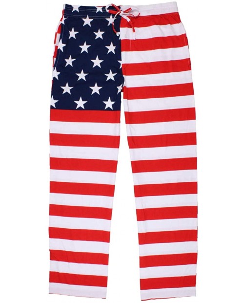 Men's All American Flag Patriotic Stars and Stripes Lounge Pant at Men’s Clothing store