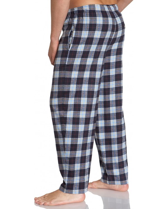 Nautica Men's Founder Tartan Flannel Pant at Men’s Clothing store Pajama Bottoms