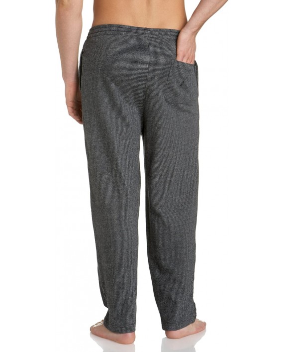 Nautica Men's Houndstooth Yarn Dyed Knit Pant at Men’s Clothing store Pajama Bottoms