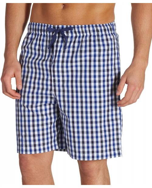 Nautica Men's Micro-Enzyme Woven Mainsail Stripe Sleep Short at  Men’s Clothing store Pajama Bottoms