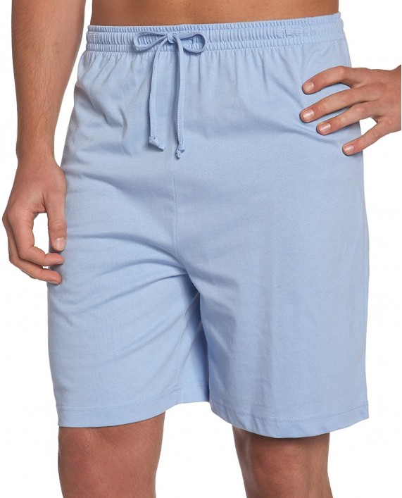 Nautica Men's Sofidry Knit Sleep Short at Men’s Clothing store Pajama Bottoms