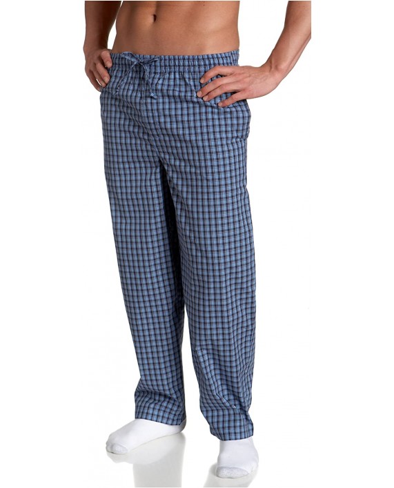 Nautica Sleepwear Men's Wayland Plaid Woven Pant at Men’s Clothing store Pajama Bottoms