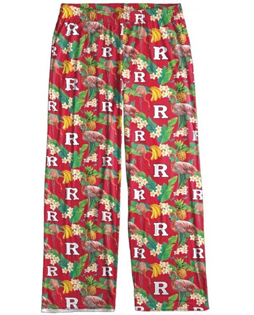 Rutgers Scarlet Knights Men's Scatter Pattern Floral Pajama Lounge Pants at  Men’s Clothing store