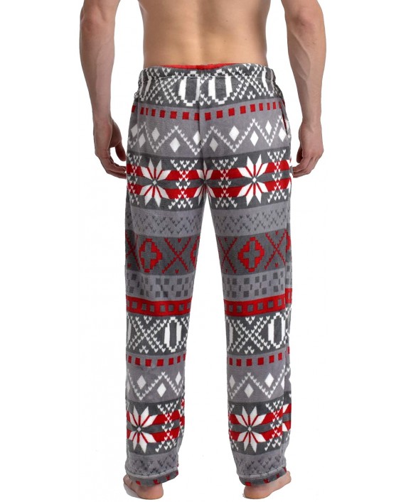 Wanted Men's Family Matching Plush Micro Fleece Pajama Pants