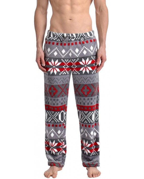 Wanted Men's Family Matching Plush Micro Fleece Pajama Pants