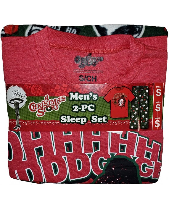 A Christmas Story 2 Piece Sleep Pajama Set at Men’s Clothing store