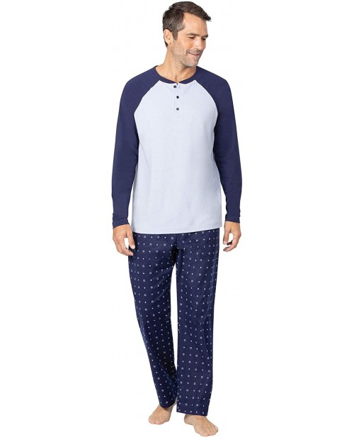 Addison Meadow Pajamas for Men - Mens Pajamas Set Raglan Top at Men’s Clothing store