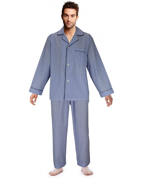 Casual Trends Men’s Pajama Set Broadcloth Pajamas for Men at  Men’s Clothing store